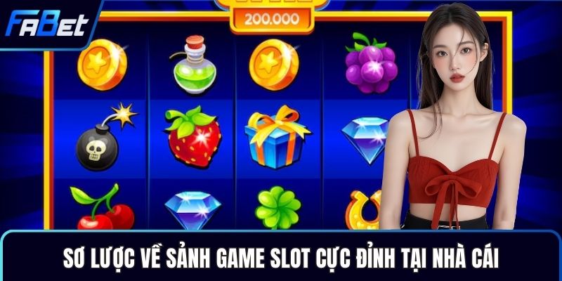Sơ lược về sảnh game slot cực đỉnh tại nhà cái